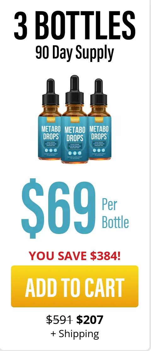 Metabo Drops-bottle basic pack for 90-day supply